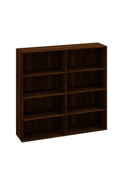 KNI 32 regál knihovnický, 1150X1200X300, ořech královský